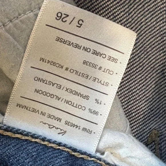 KANCAN - Trixie High Rise Distressed Skinny Jeans - SZ 5 / 26 - Picture 11 of 11